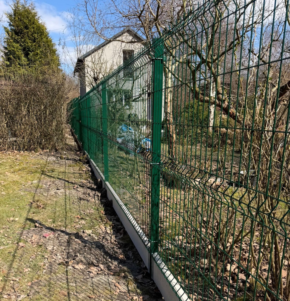 Zahrádky Kladno, 3/2026, 120bm 3D panel Classic na PD, 3x branka