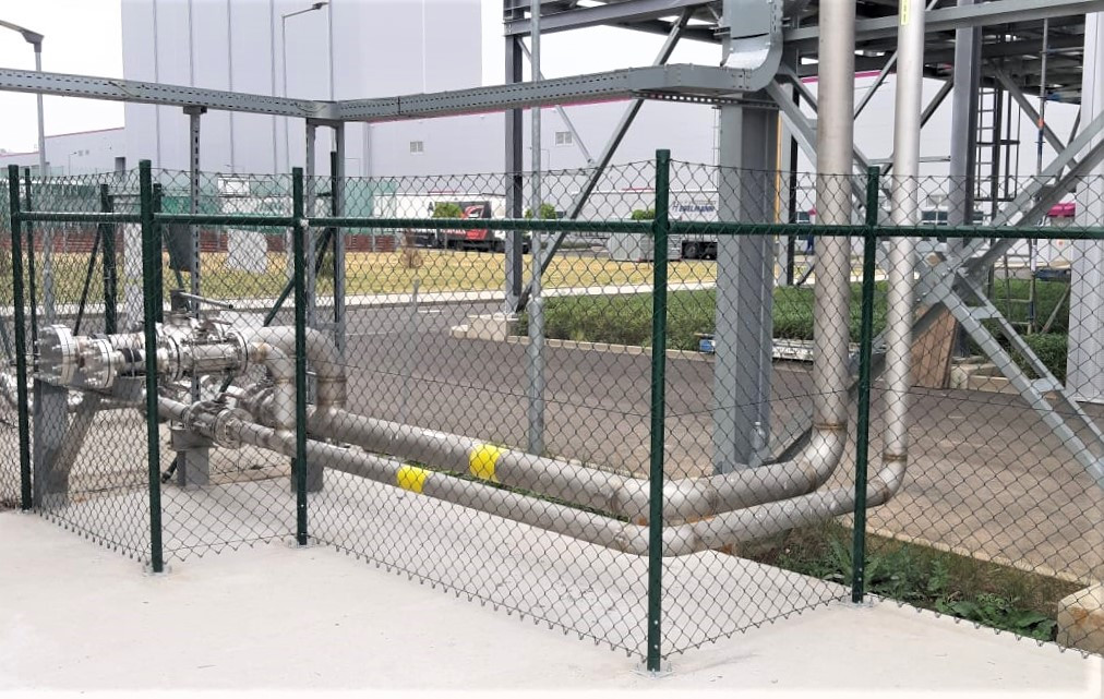 NEXEN Žatec, červenec 2023, pletivo IDEAL SUPER 1800mm, brány a branky IDEAL